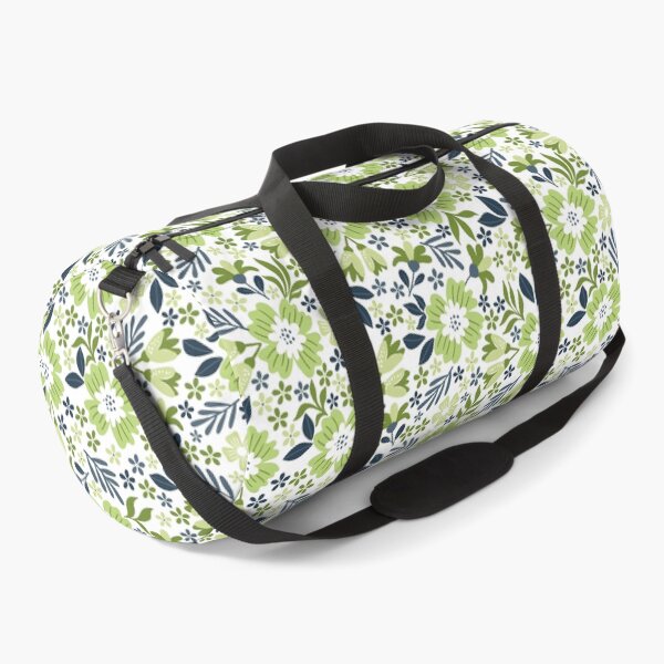 Item preview, Botanical Sage-Slate Blue Moss Green designed and sold by Fabricatemyart.