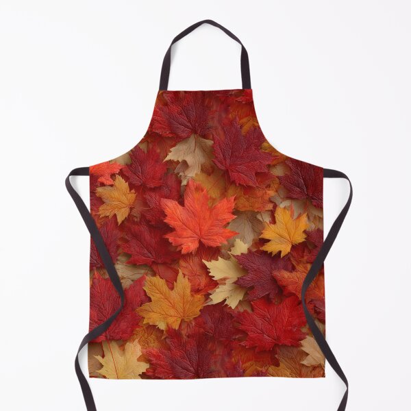 Item preview, Red and Orange Maple Leaf Camouflage Pattern with Autumn Forest Fall Foliage Design designed and sold by meganohm.