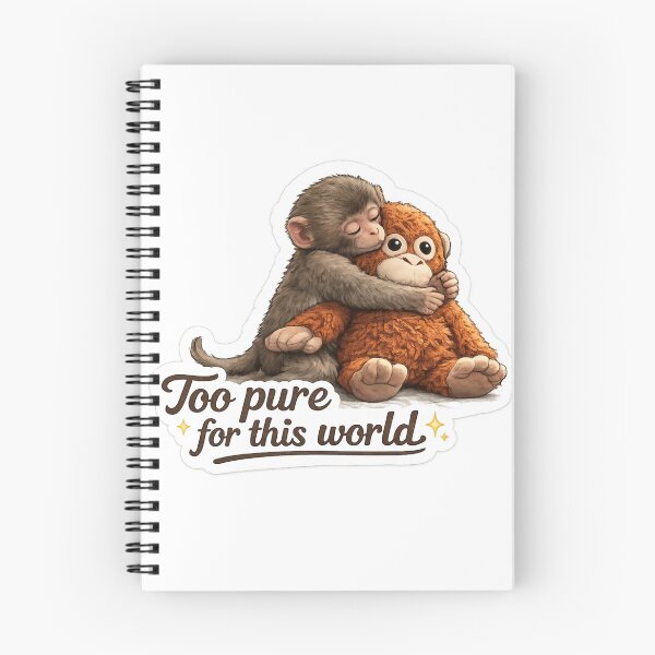 Item preview, Too Pure for This World Punch the Monkey Cute Baby Monkey  designed and sold by AlienTechs.