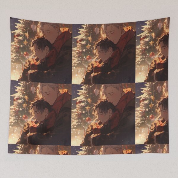 Item preview, Yuri and Victor Christmas designed and sold by Solace Sparkles.