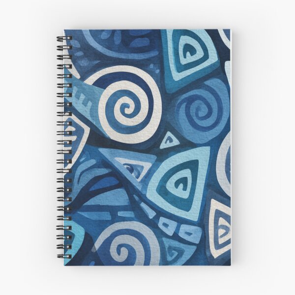 Item preview, New Zealand Māori Paua Pattern Koru Design 843 designed and sold by GrinGalore.