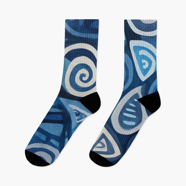Item preview, New Zealand Māori Paua Pattern Koru Design 843 designed and sold by GrinGalore.