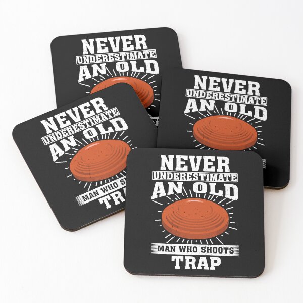Item preview, Never Underestimate an Old Man who shoots trap designed and sold by CosmoKitsch.