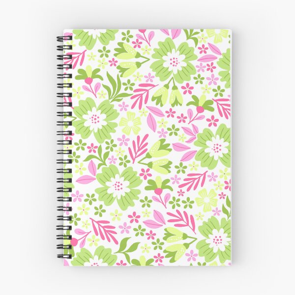 Item preview, Botanical Sage-bubblegum Pink Muave Green designed and sold by Fabricatemyart.