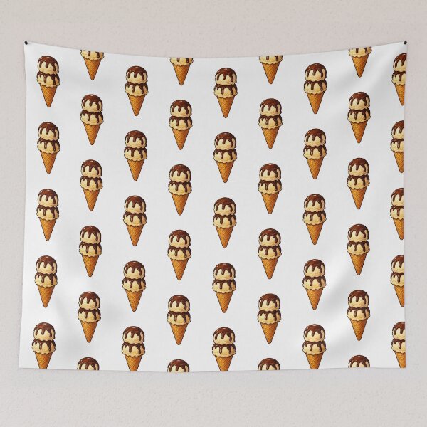 Item preview, Drizzly Delight Ice Cream Cone Sticker designed and sold by AlecMyst.