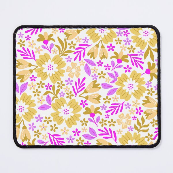 Item preview, Botanical Sage-Soft Orchit Ochre Yellow designed and sold by Fabricatemyart.