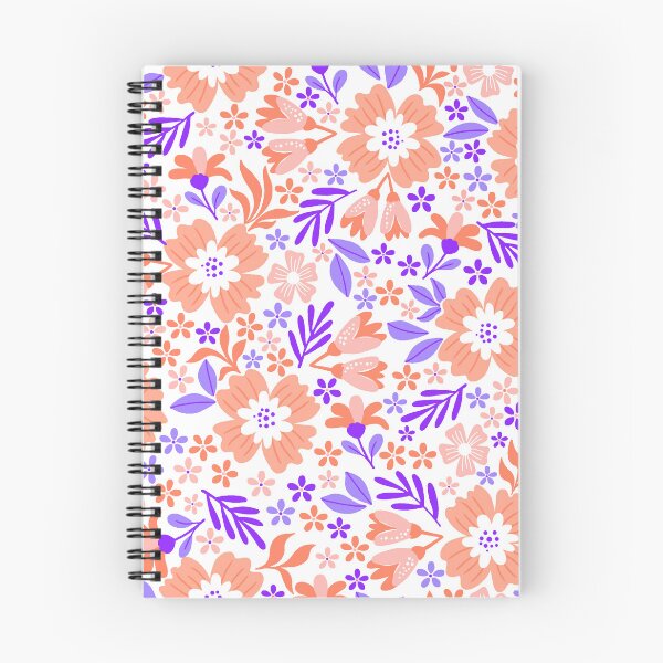 Item preview, Botanical Sage-Soft Violet And Tangerine  designed and sold by Fabricatemyart.