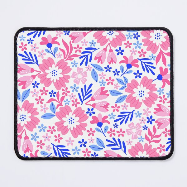 Item preview, Botanical Sage-Watermelon Blue designed and sold by Fabricatemyart.
