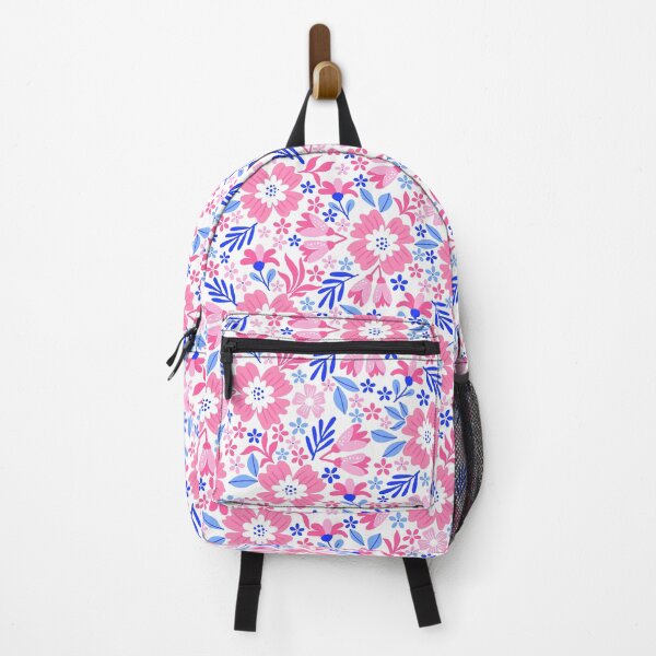 Item preview, Botanical Sage-Watermelon Blue designed and sold by Fabricatemyart.