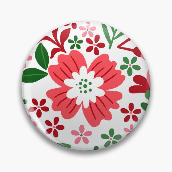 Item preview, Botanical Sage-Christmas Red & Green designed and sold by Fabricatemyart.