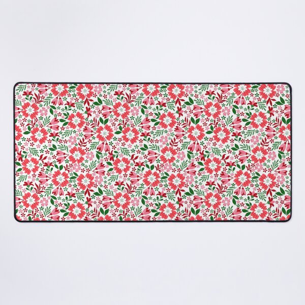 Item preview, Botanical Sage-Christmas Red & Green   designed and sold by Fabricatemyart.