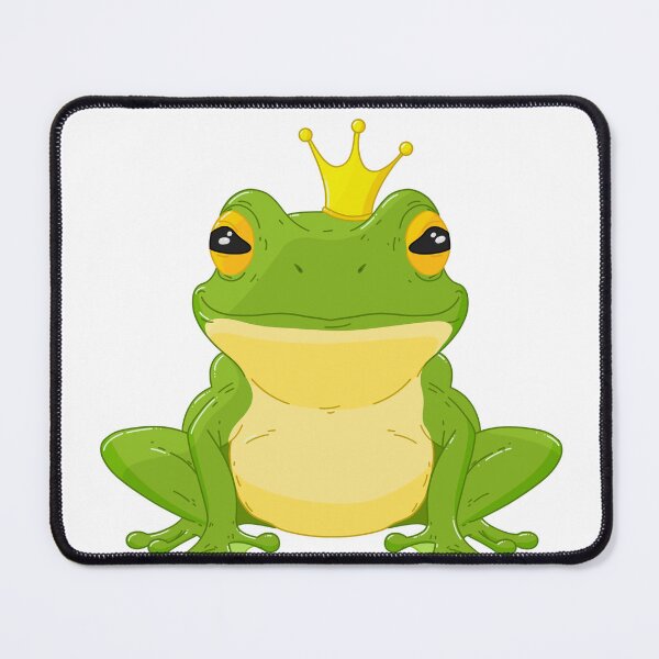 Item preview, Fairytale frog prince with crown designed and sold by ZeOwle.