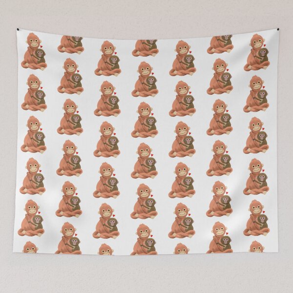 Item preview, Punch, the Monkey Love designed and sold by J C Phillipps Design.
