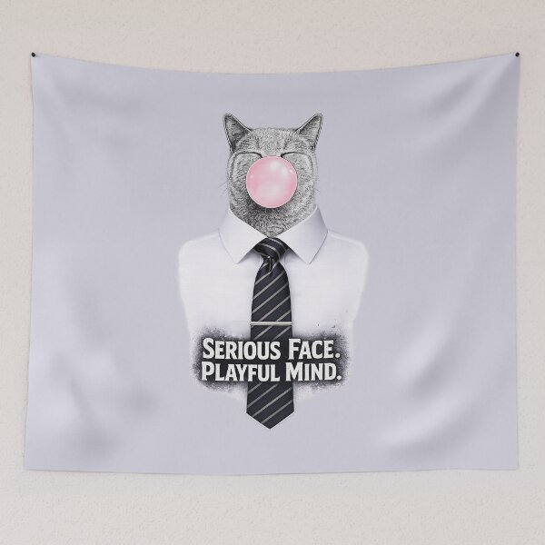 Item preview, Serious Face. Playful Mind. Dress code for business  designed and sold by Natart1004.