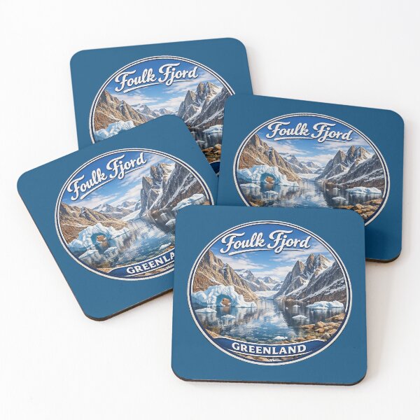 Item preview, Foulk Fjord, Greenland – Steep cliffs & icy water designed and sold by Girih.