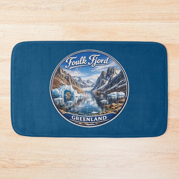 Item preview, Foulk Fjord, Greenland – Steep cliffs & icy water designed and sold by Girih.