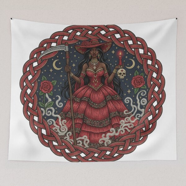Item preview, pombo gira rosa caveira designed and sold by Edu-Mendonca.