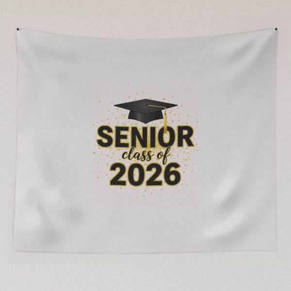 Item preview, Senior Class of 2026 Graduation - Gold Glitter Sparkle designed and sold by FormalDehyena.