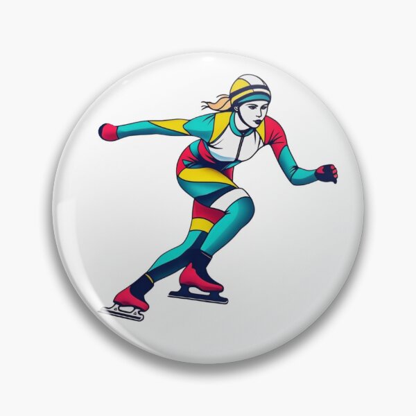 Item preview, Woman Speed skating designed and sold by lapinu.