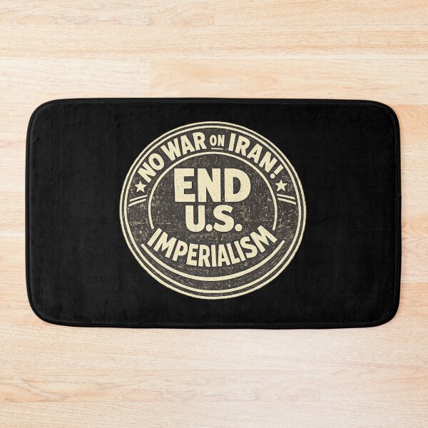 Item preview, No War on Iran! End U.S. Imperialism designed and sold by DIRTYDUNNZ.