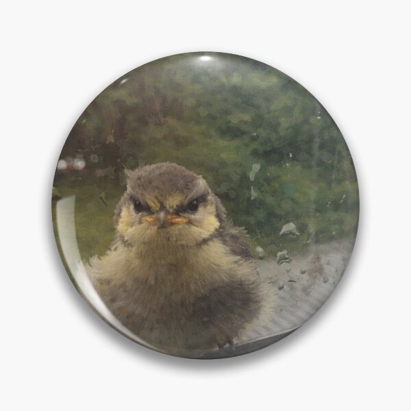 Item preview, Bird at the window in the rain designed and sold by donchago.