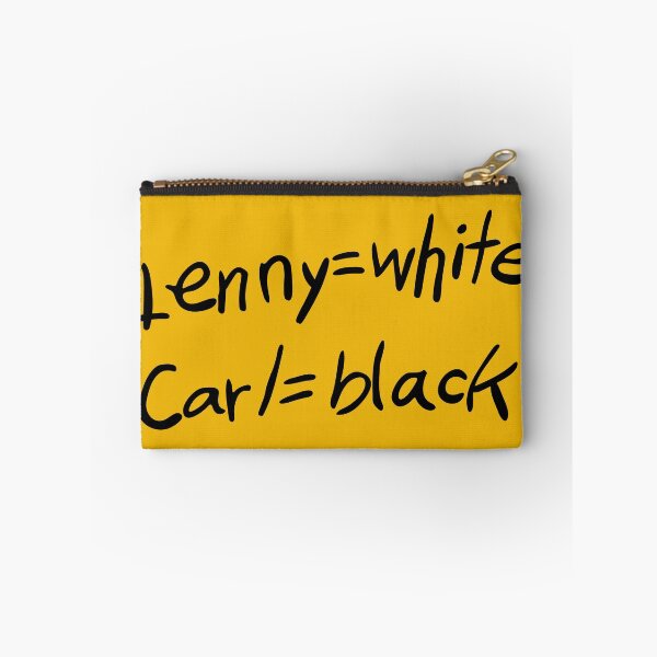 Item preview, Lenny = White, Carl = Black designed and sold by tea-lea.