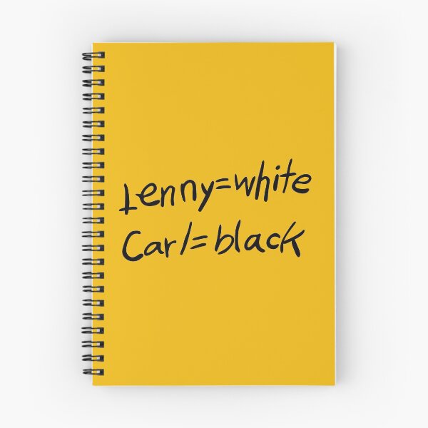 Item preview, Lenny = White, Carl = Black designed and sold by tea-lea.