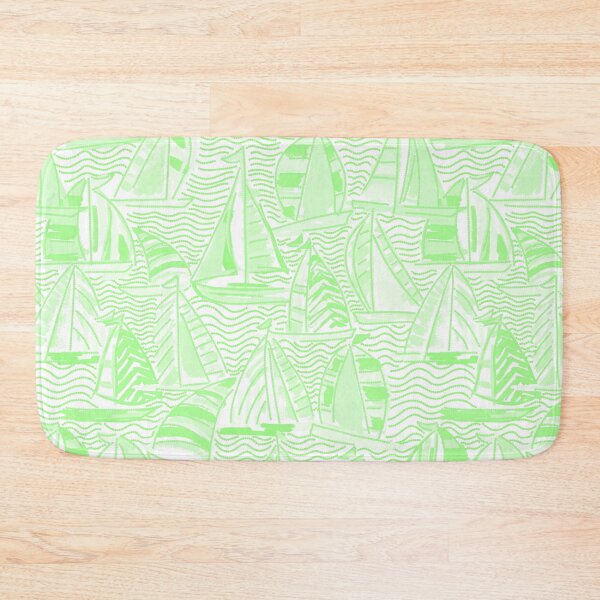 Item preview, Float Or Sank-Monochrome Mint Green designed and sold by Fabricatemyart.