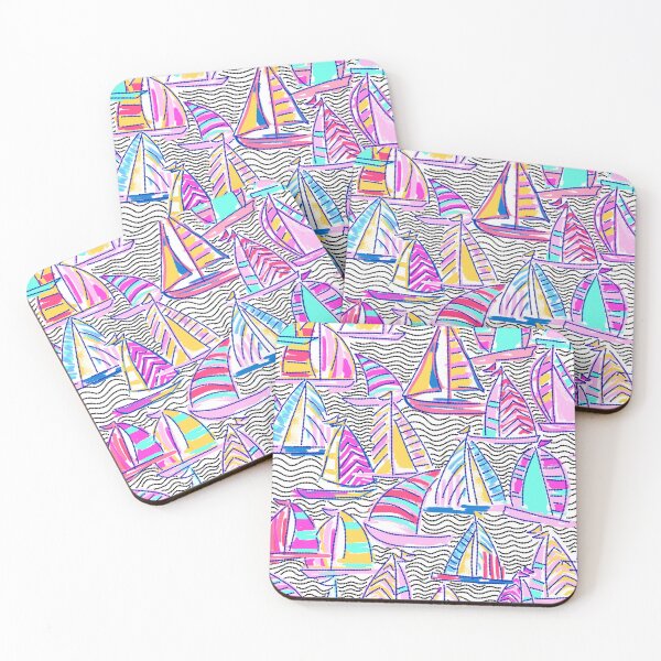Item preview, Float Or Sank-Multi Black designed and sold by Fabricatemyart.