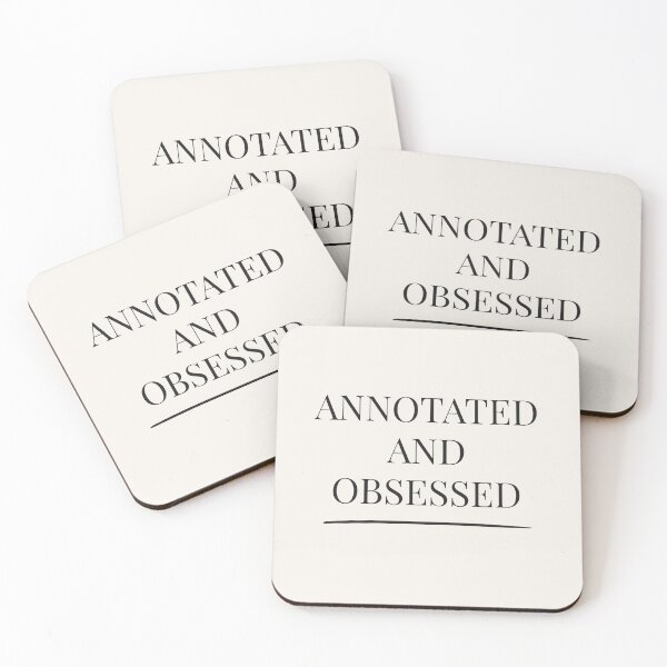 Item preview, Annotated and Obsessed - Booktok x Romance Reader Aesthetic designed and sold by Inkbound Co.