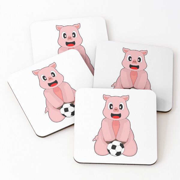 Item preview, Pig Soccer player Soccer  designed and sold by Snabdesign84.