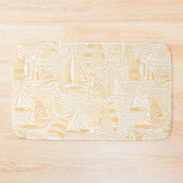 Item preview, Float Or Sank-Monochrome Peach Puff designed and sold by Fabricatemyart.
