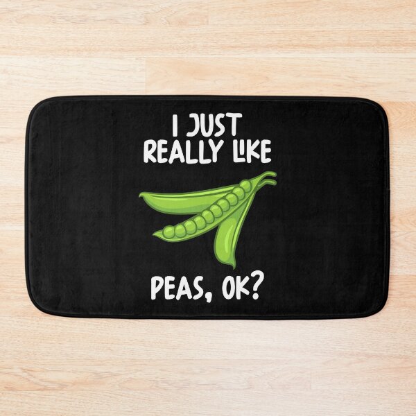 Item preview, I Just Really Like Peas Ok? designed and sold by GabbyKash.