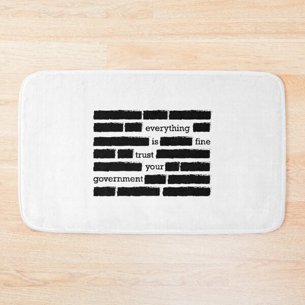 Item preview,  Everything Is Fine Trust Your Government - Sarcastic Political designed and sold by Ali-printshop.