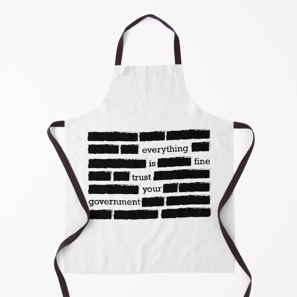 Item preview, Everything Is Fine Trust Your Government - Sarcastic Political designed and sold by Ali-printshop.