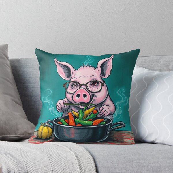 Item preview, Vegetable Voodoo Pig designed and sold by GOODLOOKING10.
