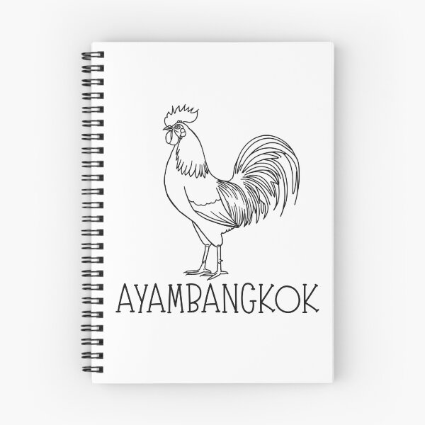 Item preview, AyamBangkok Minimalist Line designed and sold by GoaTeeGram.