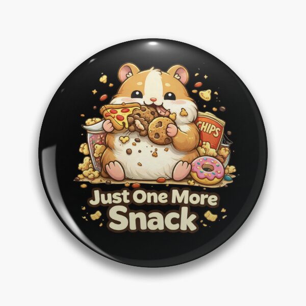 Item preview, Just One More Snack Hamster Shirt designed and sold by Papier Atelier Art.
