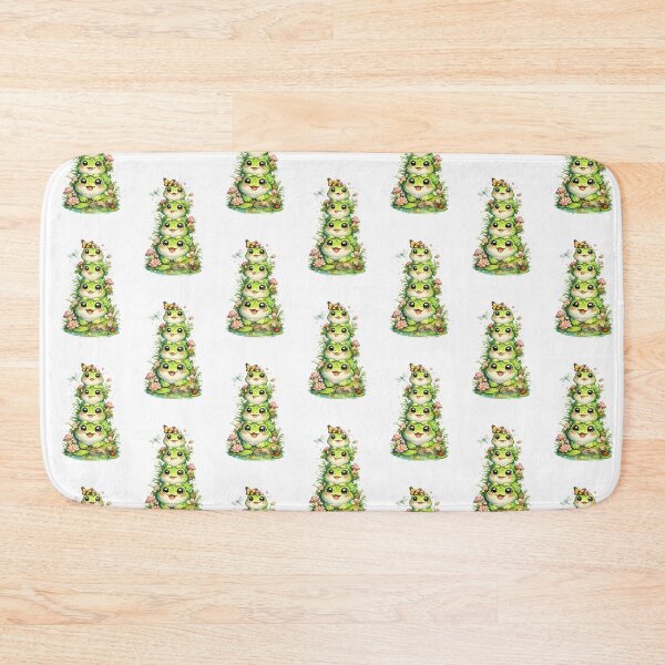 Item preview, Tower of Happy Frogs in the Forest designed and sold by HeyHas.