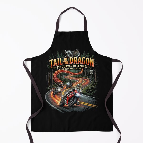 Item preview, Tail of the Dragon Route 129 Iconic Road Illustration designed and sold by enzoade.