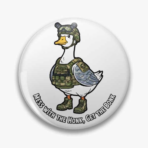 Item preview, Tactical Goose: Mess With The Honk Get The Bonk designed and sold by CharlieFox03.