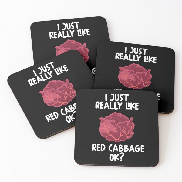 Item preview, I Just Really Like Red cabbage Ok? designed and sold by GabbyKash.
