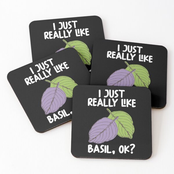 Item preview, I Just Really Like Basil Ok? designed and sold by GabbyKash.