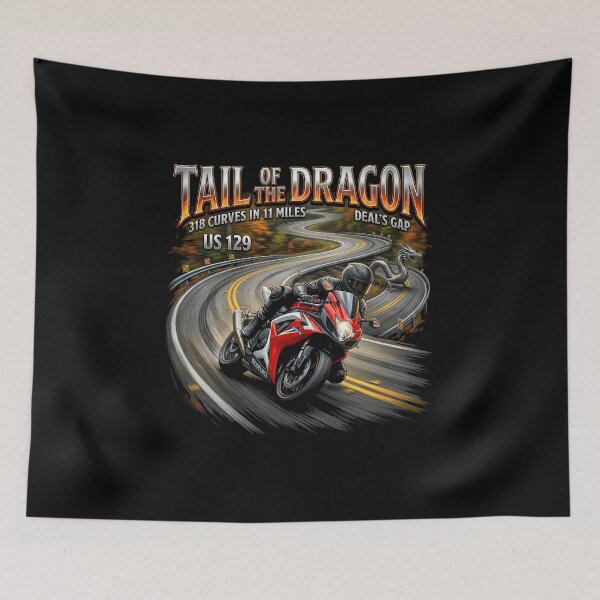 Item preview, Tail of the Dragon Appalachian Driving Experience Design designed and sold by enzoade.
