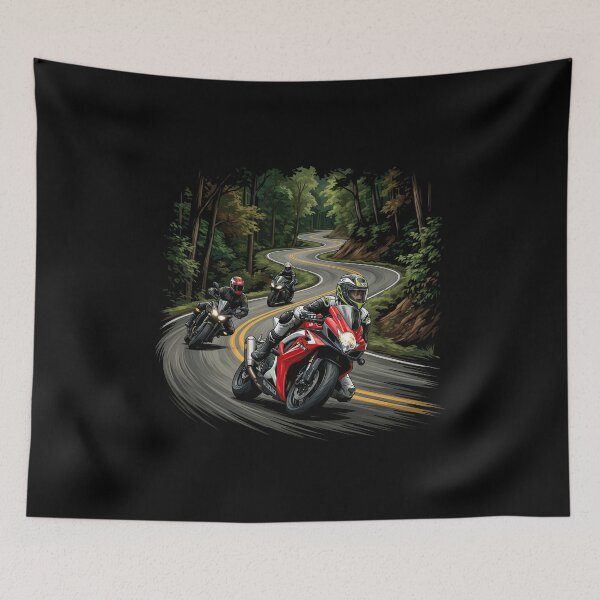 Item preview, Tail of the Dragon Scenic Riding Route Artwork designed and sold by enzoade.