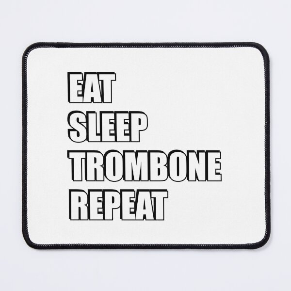 Item preview, Eat Sleep Trombone Repeat designed and sold by Inspirationmotivation.