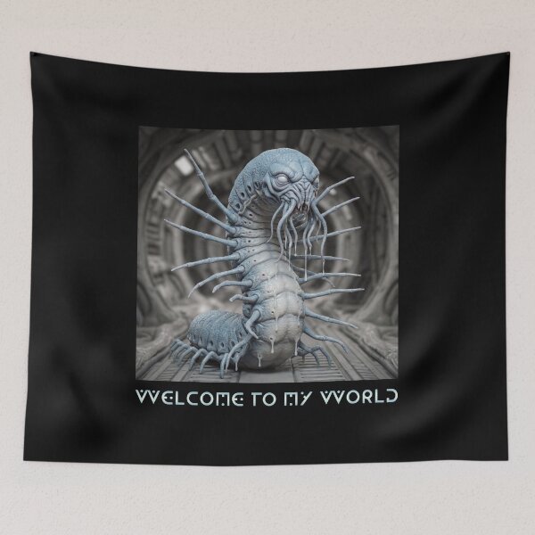 Item preview, Welcome To My World Mutant Monster Creature designed and sold by Ovitees.