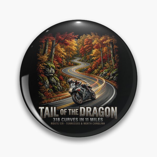 Item preview, Tail of the Dragon Mountain Road Legacy Artwork designed and sold by enzoade.