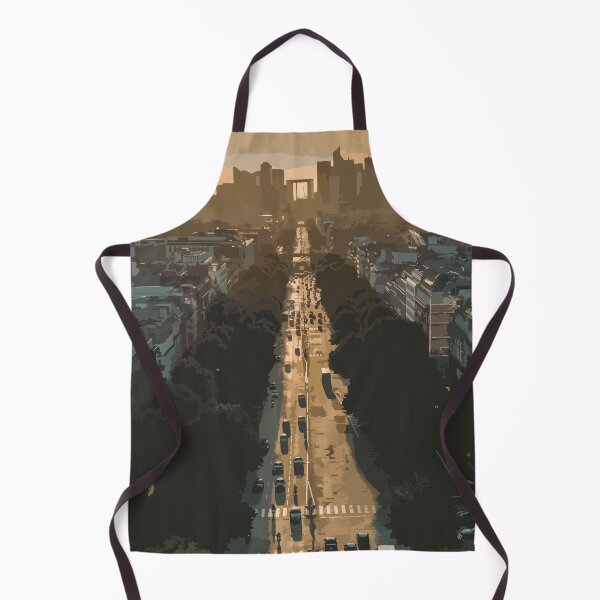 Item preview, Sunset City Boulevard with Skyline View designed and sold by Arturo Daniel Garcia Palomo.