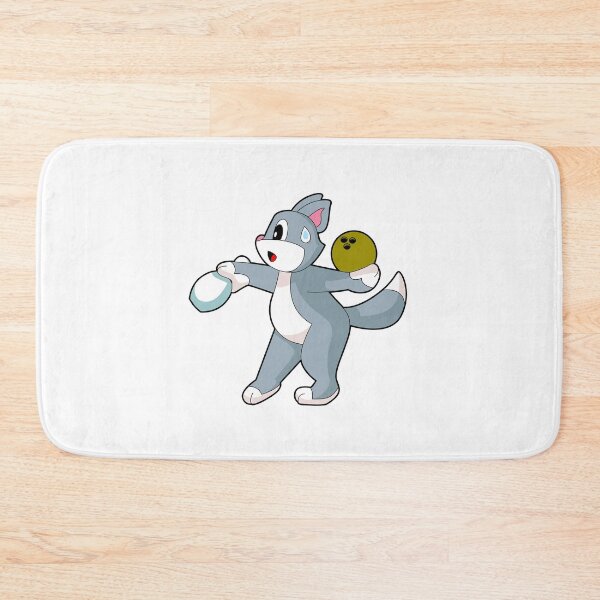 Item preview, Cat Bowling Bowling ball Bowling pin designed and sold by Snabdesign84.